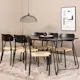 Spisegruppe Venture Home Pippi med 6stk Polly Stoler