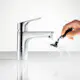 Tvättställsblandare Hansgrohe Focus 100 utan Lyftventil