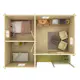 Anneks Palmako Sandra 21,5+3,7 m2