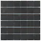 Klinkermosaik Arredo Ardesia Svart 4,8x4,8 cm