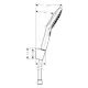 Dusjholdersett Hansgrohe Raindance Select E