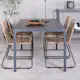 Spisegruppe Venture Home Bundy med 4 Levi Stoler