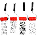 Mønsterruller Creativ Company 10 cm 4 stk/1 Pk