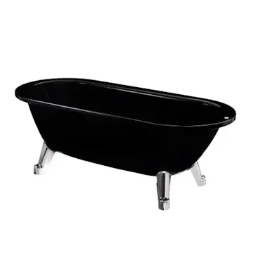 Badkar Gustavsberg 6316 Svart