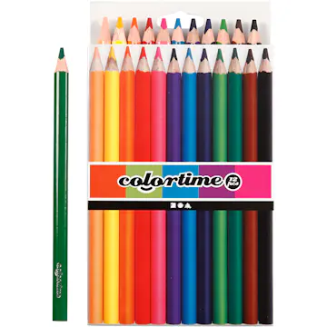 Fargeblyanter Creativ Company Colortime Jumbo 12 stk/1 Pk