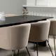 Spisegruppe Venture Home Vail med 6 Berit Stoler