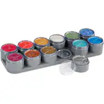 Ansiktsmaling Creativ Company Grimas Sminkepalett Perlemorsfarger 12x15 ml/1 stk