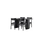 Spisegruppe Venture Home Isolde med 4 stk Montros Stoler