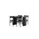 Spisegruppe Venture Home Isolde med 4 stk Montros Stoler