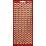 Klistremerker Creativ Company med Hjerter 10x23 cm
