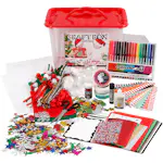 Hobbyboks Creativ Company Jul Ass Farger 1 Stk