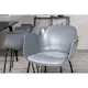 Spisegruppe Venture Home Dipp med 6 Comfort Plastic Stoler