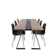 Spisegruppe Venture Home Jane med 6 Ardi Stoler