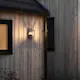 Vegglampe Gnosjö Konstsmide Brindisi Mini Sort/Klar