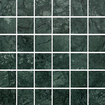 Marmor Arredo Verde Guatemala Grön Honed 5x5 cm