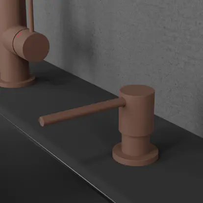 Diskmedelspump Scandtap Steel Clean Dispenser