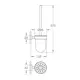 Toalettborste Grohe Essentials Cube