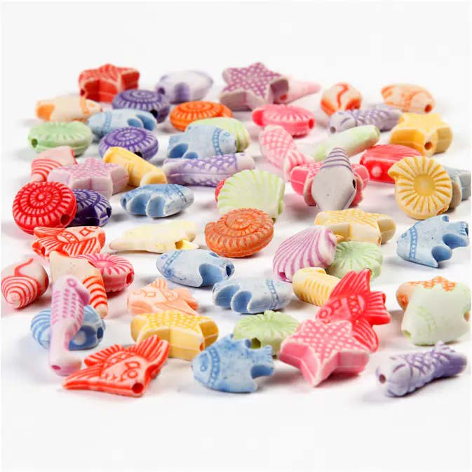 Perler Creativ Company Pastellmix Str 9-12 mm Hullstr 1,2 mm