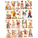 Glansbilder Creativ Company Nostalgi Barn 165x235 cm 2 Ark/1 Pk