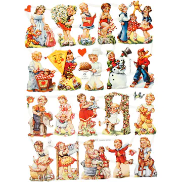 Glansbilder Creativ Company Nostalgi Barn 165x235 cm 2 Ark/1 Pk