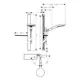 Dusjsett Hansgrohe Raindance Select S 120 3jet 90