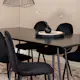 Spisegruppe Venture Home Annika med 6 Pobbie Stoler Fløyel