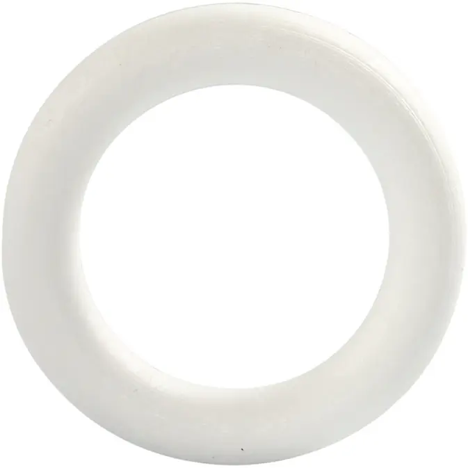 Ring Creativ Company Str 12 cm Tykkelse 20 mm Hvit 1 Stk