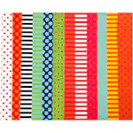 Glanspapir Creativ Company Ass Farger Mønstret 32x48 cm 100 Ass Ark/1 Pk