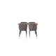 Spisegruppe Venture Home Kaseidon med 4 stk Modesto Stoler