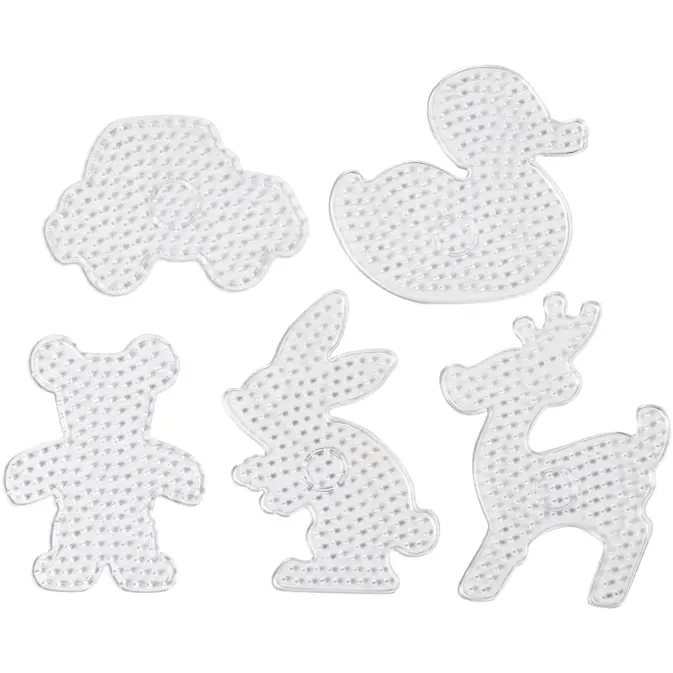 Perleplate Creativ Company Transparent Str 16x19,5-19x24 cm Jumbo 5 Stk/1 Pk