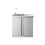 Oppvaskbenk Modul Myoutdoorkitchen Stainless Collection med Oppbevaringsskap