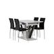 Spisegruppe Venture Home Disa med 4 Lily Stoler