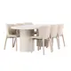 Spisegruppe Venture Home Narvik med 6st Astoria Spisestoler