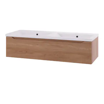 Servantskap Linn Bad Emma 120 cm 1 Skuff Dobbel