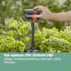 Forlengelsesrør Gardena Micro-Drip for Rektangulær Sprinkler OS 90