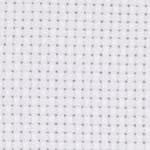 Broderistoff Creativ Company Aida Str 50x50 cm 43 Ruter pr 10 cm 1 stk Hvit