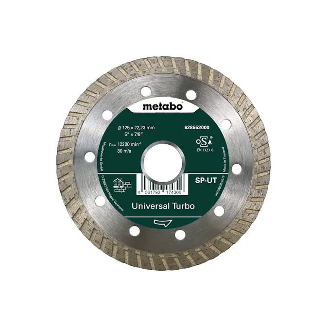 Diamantskive Metabo Universal Turbo Ø 125 mm