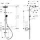 Takdusjsett Hansgrohe Activera S Showerpipe 240 1jet EcoSmart med Ecostat Fine Varia