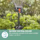 Forlengelsesrør Gardena Micro-Drip for Rektangulær Sprinkler OS 90