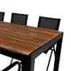 Spisegruppe Venture Home Bois med 6 Act Stoler