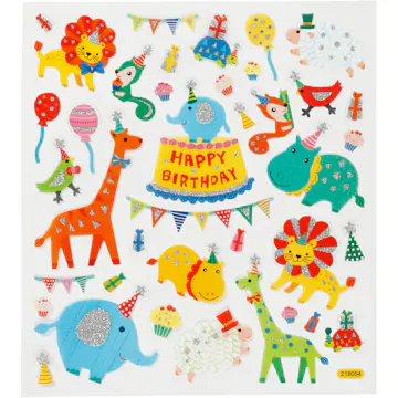 Klistremerker Creativ Company Dyreorkester