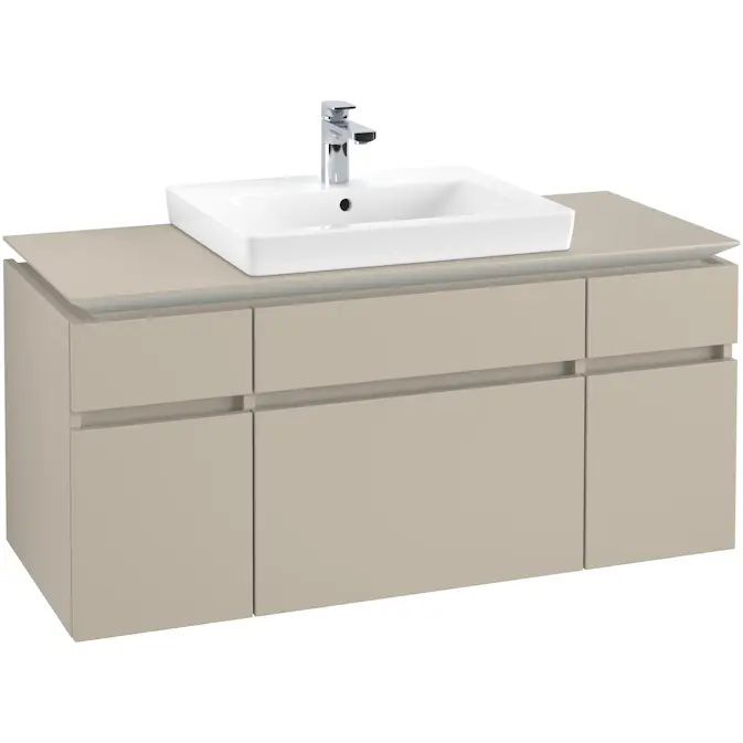 Tvättställsskåp Villeroy & Boch Legato med 5 Lådor för Tvättställ