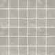 Mosaik Ceramiche Keope Ikon Silver Grå 5x5 cm Matt