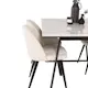 Spisegruppe Venture Home Estelle 140 med 4 Valentina Stoler ManchEstelle