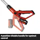 Hekksaks Einhell Teleskop GE-HH 18/45 Li T uten Batteri