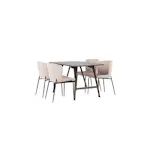 Spisegruppe Venture Home Kaseidon med 4 stk Modesto Stoler