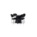 Spisegruppe Venture Home Bootcut Ø110 cm med 4 stk Stella Stoler