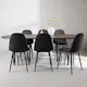 Spisegruppe furniture/fashion Stone med 6 Polar Stoler