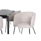 Spisegruppe Venture Home Paris med 6 Bergen Stoler Polyesterlinen