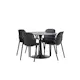 Spisegruppe Venture Home Glade Ø 100 cm med 4 Baltimore Stoler